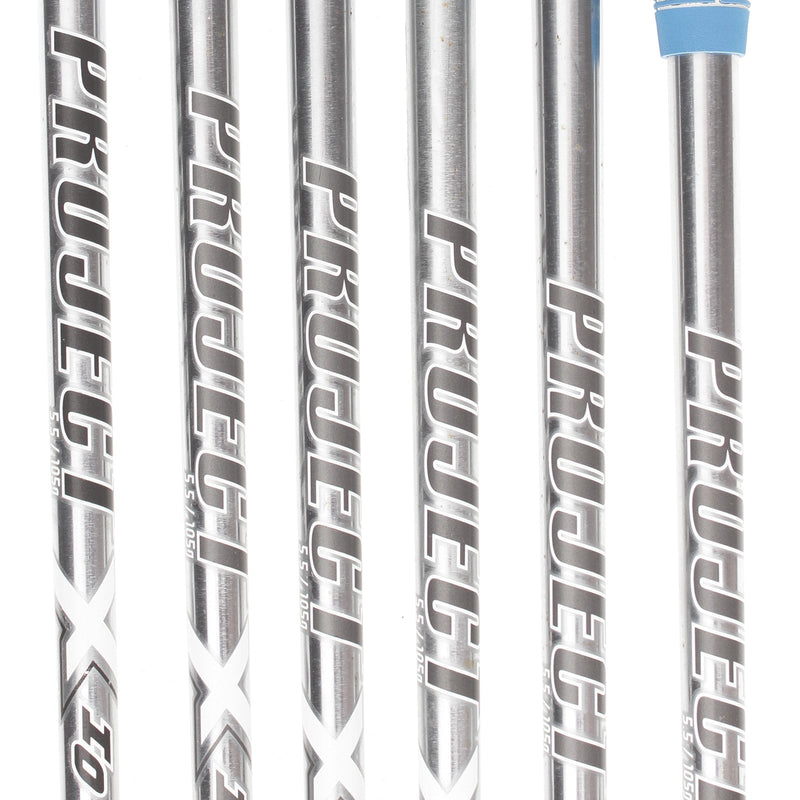 Mizuno JPX 921 Hot Metal Steel Mens Right Hand Irons 5-PW Regular - Project X IO 5.5 105g