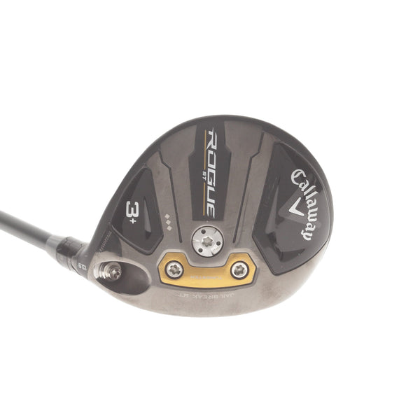 Callaway Rogue ST Triple Diamond Graphite Mens Right Hand Fairway 3 Wood 13.5* Stiff - HZRDUS Smoke 6.0 70g