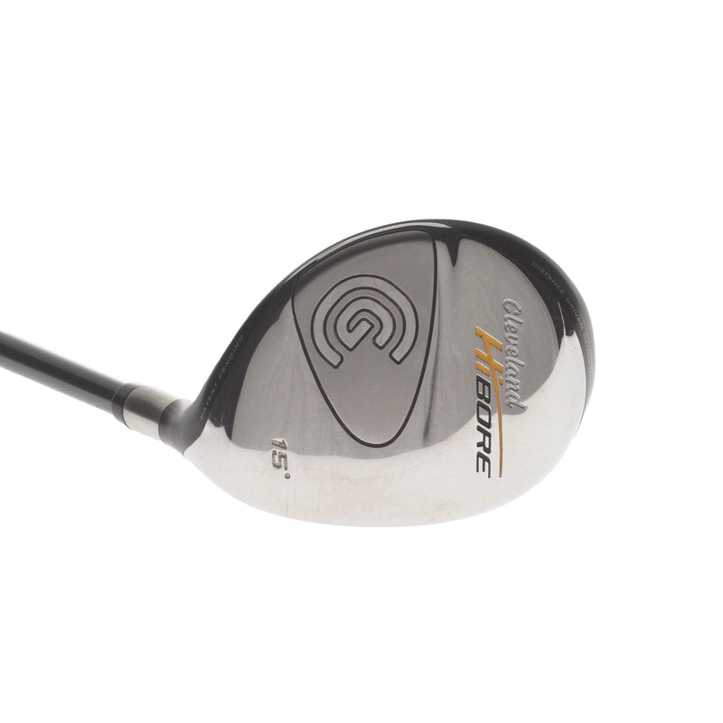 Cleveland Hi Bore Graphite Mens Right Hand Fairway 3 Wood 15* Regular - Fujikura 55g