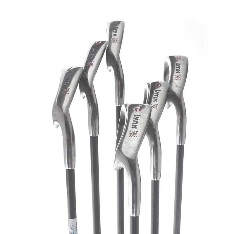 Lynx Tigress Graphite Ladies Right Hand Irons 5-PW Standard Ladies - Lynx Tigress