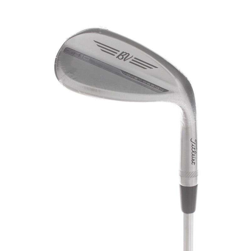 Titleist Vokey SM10 Tour Chrome Steel Mens Right Hand Lob Wedge 60* 10 Bounce S Grind Wedge - BV SM10