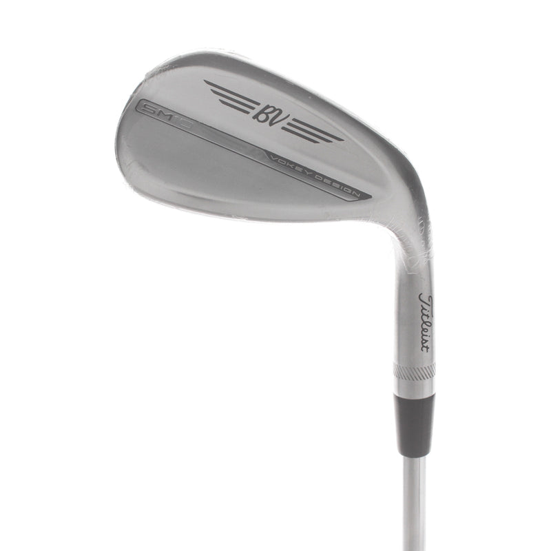 Titleist Vokey SM10 Tour Chrome Steel Mens Right Hand Lob Wedge 58* 10 Bounce S Grind Wedge - BV SM10
