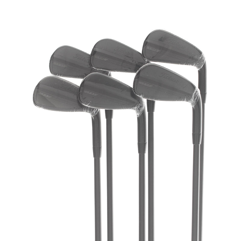 Titleist T150 Black Vapor Steel Mens Right Hand Irons 5-PW Stiff - Project X LZ 6.0