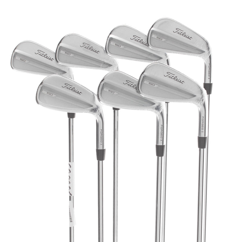 Titleist T150 Steel Mens Right Hand Irons 4-PW Stiff - AMT Black S300
