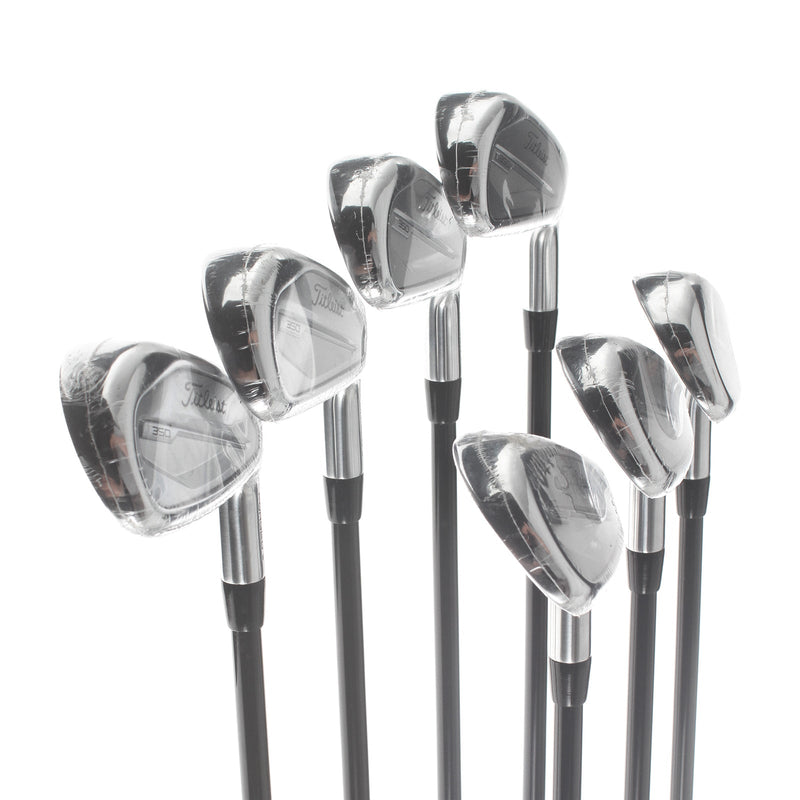 Titleist T350 Graphite Mens Right Hand Irons 5-GW Senior - Tensei AV Series AM(2) Red