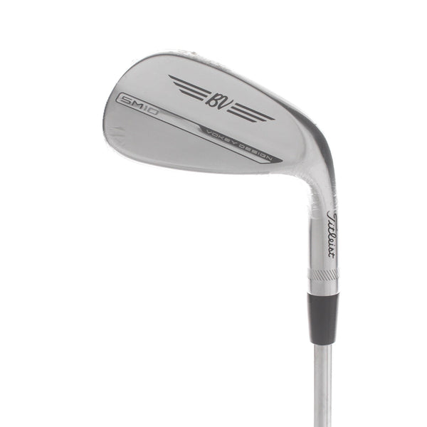 Titleist Vokey SM10 Tour Chrome Steel Mens Right Hand Gap Wedge 50* 8 Bounce F Grind Wedge - BV SM10
