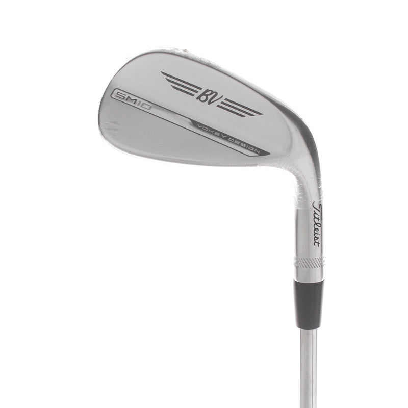 Titleist Vokey SM10 Tour Chrome Steel Mens Right Hand Gap Wedge 50* 8 Bounce F Grind Wedge - BV SM10