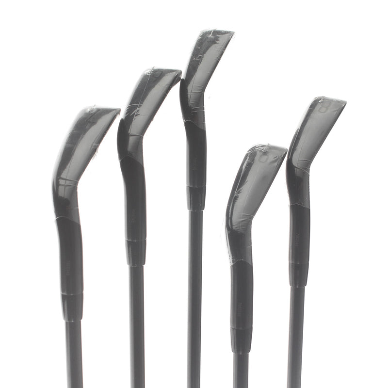 Titleist T350 Black Steel Mens Right Hand Irons 5-9 Stiff - True Temper AMT Red S300