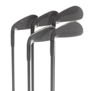 Titleist T350 Black Steel Mens Right Hand Irons 5-9 Stiff - True Temper AMT Red S300