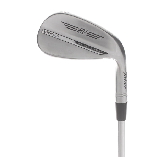 Titleist Vokey SM10 Tour Chrome Steel Mens Right Hand Gap Wedge 50* 8 Bounce F Grind Wedge - BV SM10