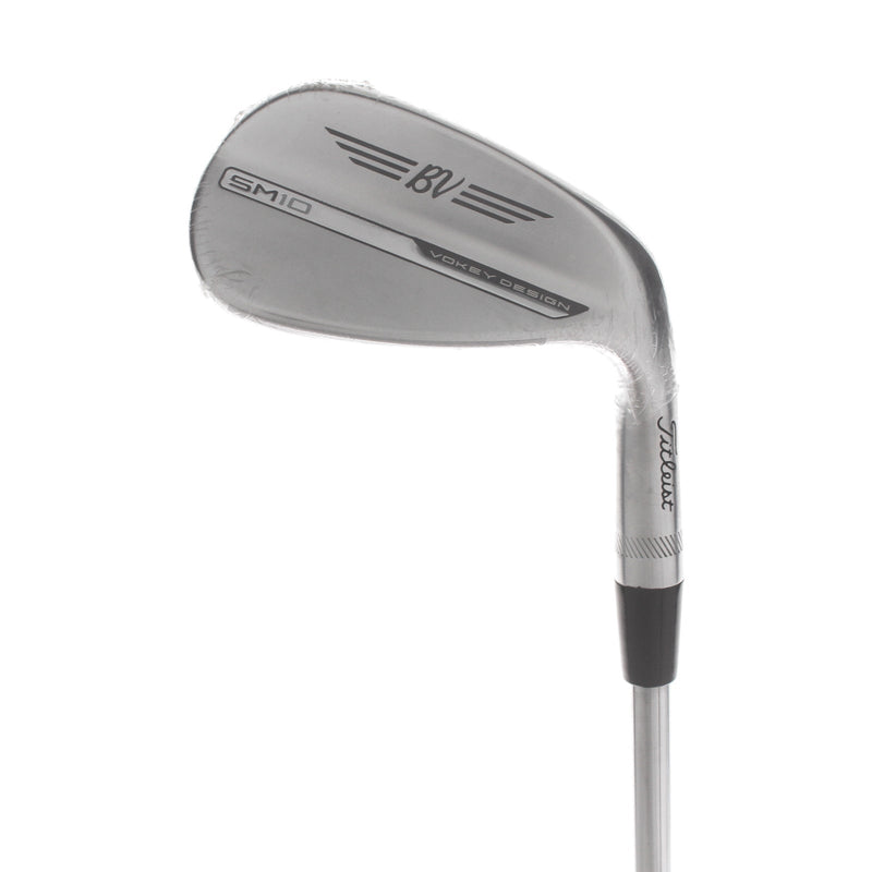 Titleist Vokey SM10 Tour Chrome Steel Mens Right Hand Gap Wedge 52* 12 Bounce F Grind Wedge - BV SM10