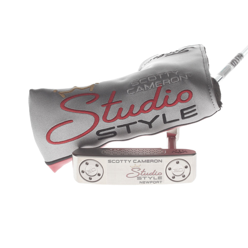 Scotty Cameron Studio Style Newport Mens Right Hand Putter 34.5" Blade - Scotty Cameron