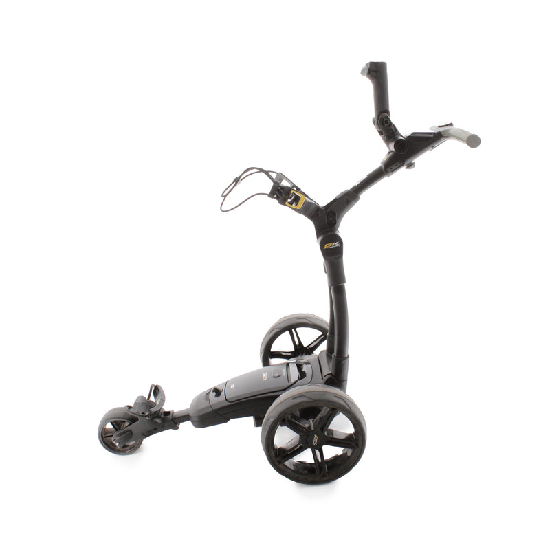 PowaKaddy FX3 3-Wheel Electric Trolley 18 Hole Lithium - Black/Yellow