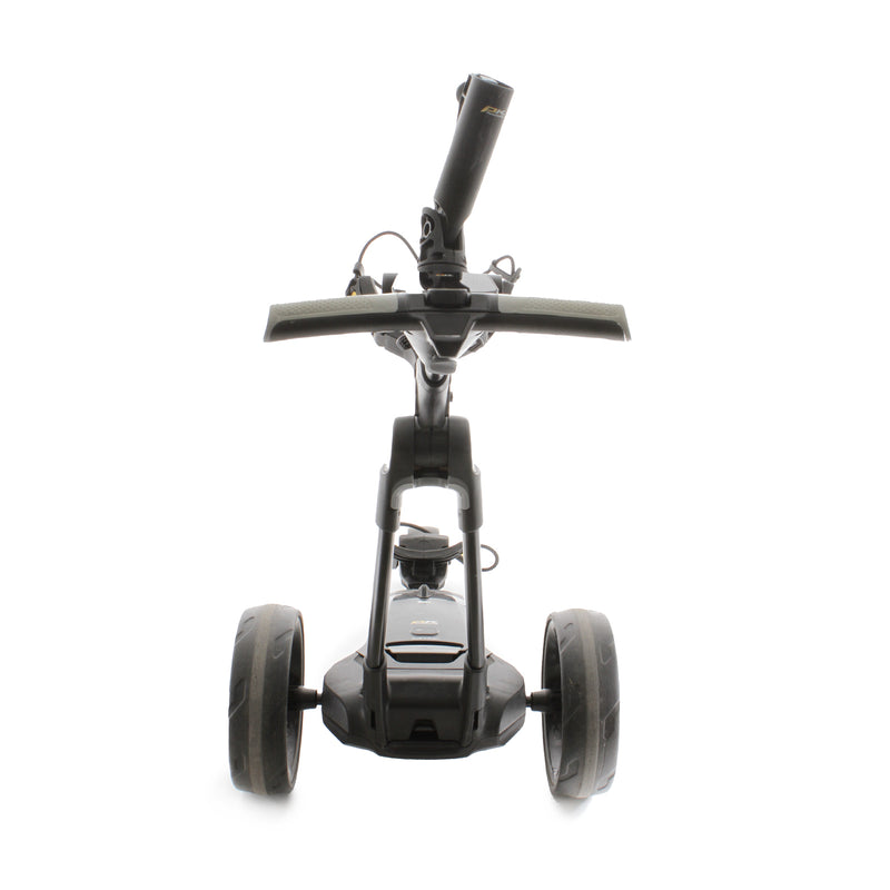 PowaKaddy FX3 3-Wheel Electric Trolley 18 Hole Lithium - Black/Yellow