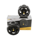 PowaKaddy FX3 3-Wheel Electric Trolley 18 Hole Lithium - Black/Yellow