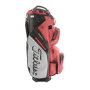 Titleist Stadry Cart Bag - Black/Red/Grey