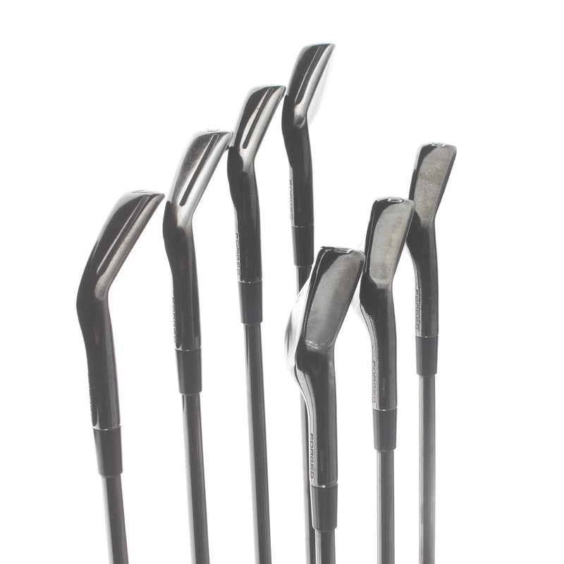 TaylorMade P770 Phantom Black Steel Mens Right Hand Irons 4-PW Stiff - KBS Tour