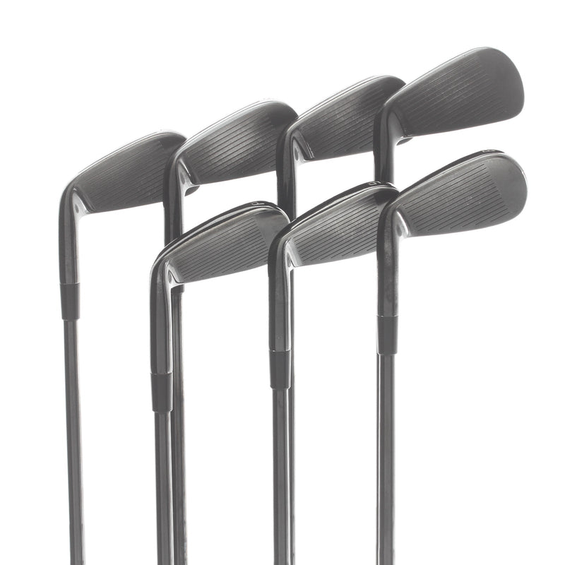 TaylorMade P770 Phantom Black Steel Mens Right Hand Irons 4-PW Stiff - KBS Tour