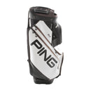 Ping DLX Cart Bag - White/Black/Brown