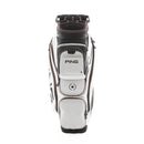 Ping DLX Cart Bag - White/Black/Brown