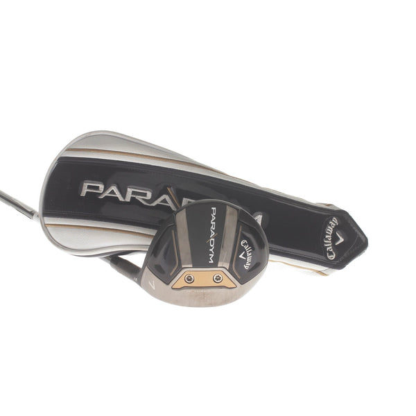 Callaway Paradym Graphite Mens Right Hand Fairway 7 Wood 21* Standard Regular - HZRDUS Silver 5.5 60g