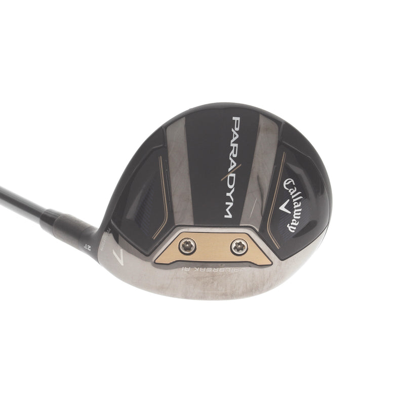 Callaway Paradym Graphite Mens Right Hand Fairway 7 Wood 21* Standard Regular - HZRDUS Silver 5.5 60g