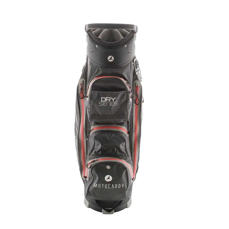 Motocaddy Dry Series Cart Bag - Black/Red/Grey