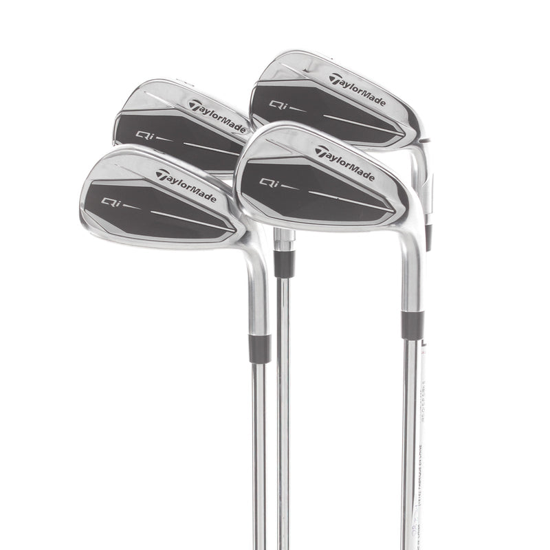TaylorMade Qi Steel Mens Right Hand Irons 7-PW Standard Stiff - KBS Max 85