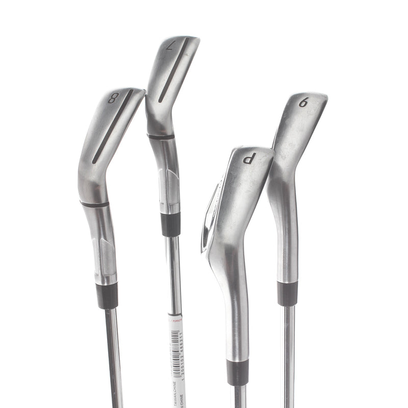 TaylorMade Qi Steel Mens Right Hand Irons 7-PW Standard Stiff - KBS Max 85