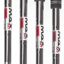 TaylorMade Qi Steel Mens Right Hand Irons 7-PW Standard Stiff - KBS Max 85