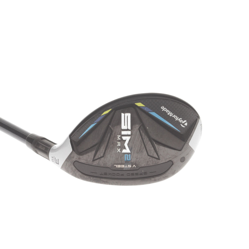 TaylorMade Sim 2 Max Graphite Mens Right Hand 3 Hybrid 19* Stiff - Fujikura Ventus Blue 7-S