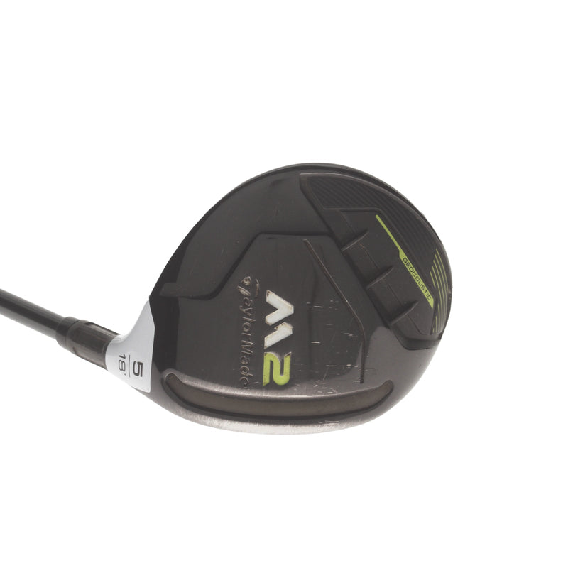 TaylorMade M2 2017 Graphite Mens Right Hand Fairway 5 Wood 18* Regular - REAX 55g