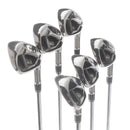 TaylorMade M2 2017 Steel Mens Right Hand Irons 5-PW Standard Regular - REAX High Launch 88g
