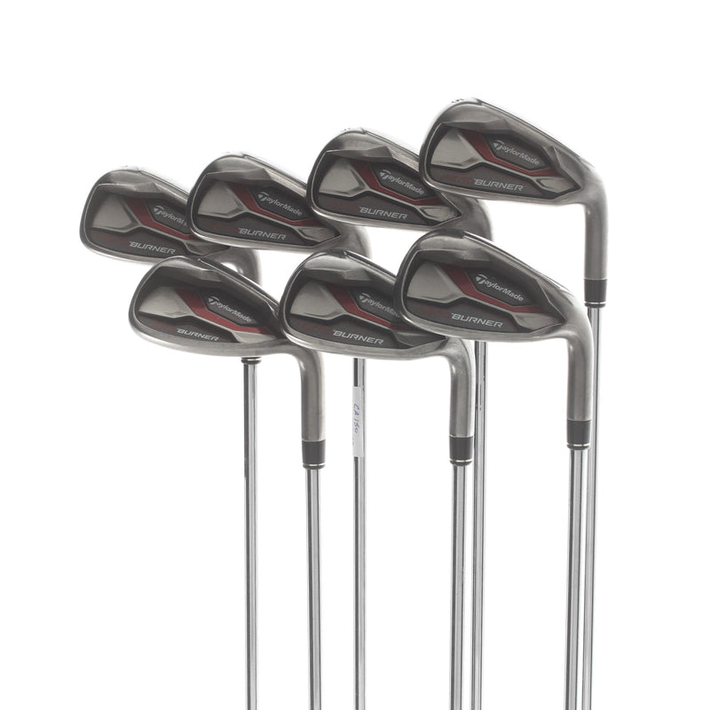 TaylorMade Aeroburner Steel Mens Right Hand Irons 5-SW Regular - REAX 88