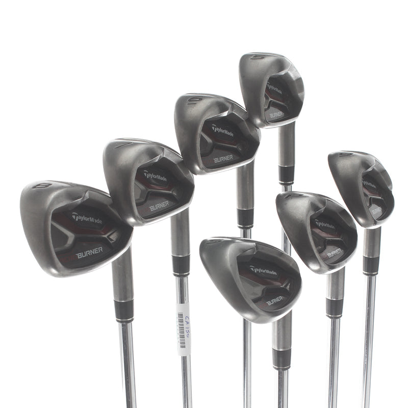 TaylorMade Aeroburner Steel Mens Right Hand Irons 5-SW Regular - REAX 88