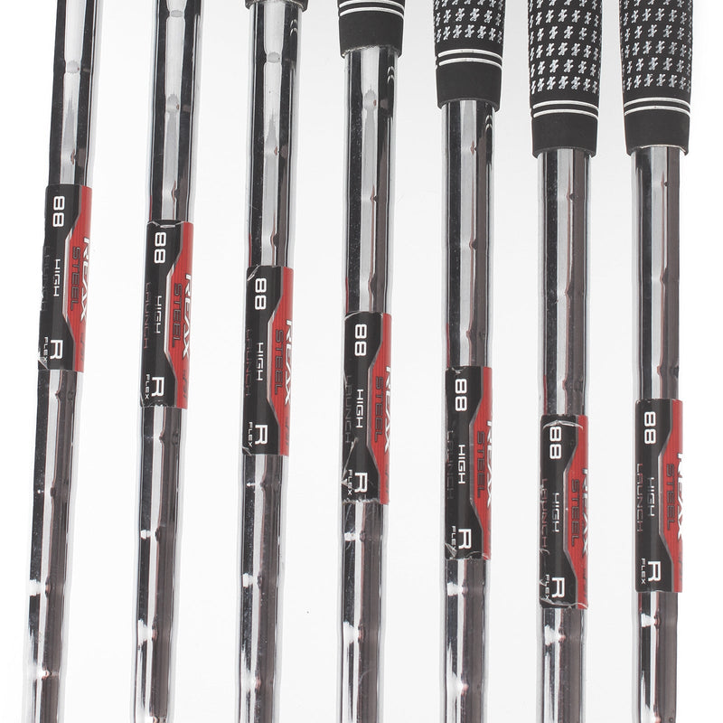 TaylorMade Aeroburner Steel Mens Right Hand Irons 5-SW Regular - REAX 88