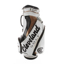 Cleveland Cart Bag - White/Black/Tan