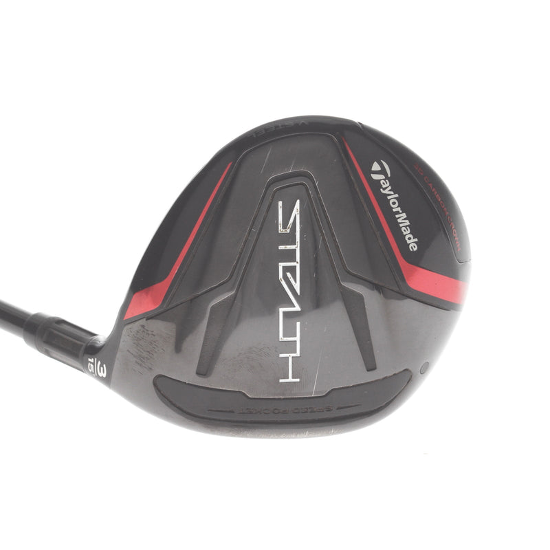 TaylorMade Stealth Graphite Mens Right Hand Fairway 3 Wood 15* Regular - Ventus Red 5-R