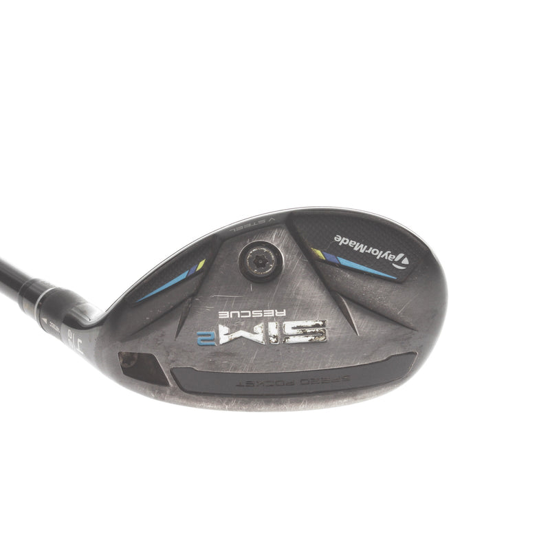 TaylorMade Sim 2 Graphite Mens Right Hand 4 Hybrid 22* Regular - Tensei AV Series Blue 70