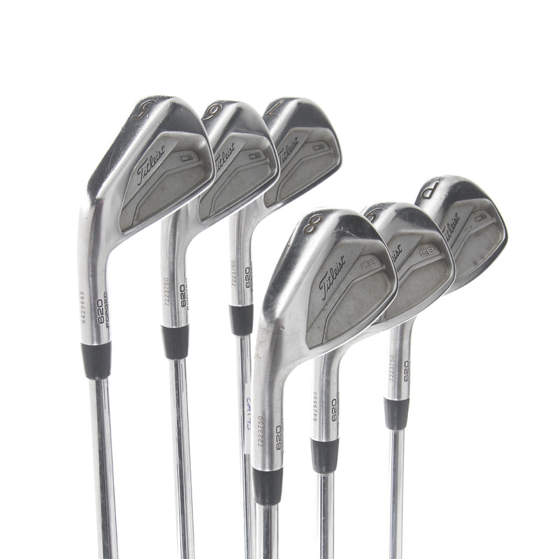 Titleist 620 CB Steel Mens Left Hand Irons 5-PW Regular - N.S.Pro Modus3 Tour 120