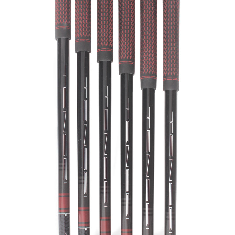 Titleist T300 Graphite Mens Right Hand Irons 5-PW Standard Senior - Tensei Av Series AM(2) Red