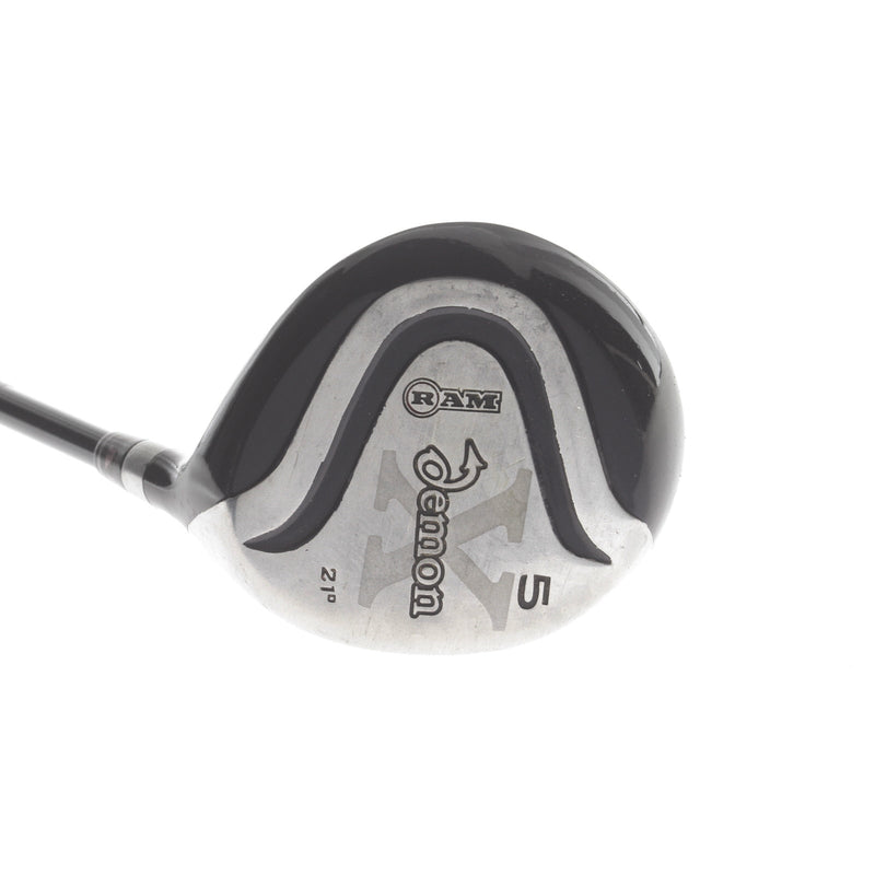 Ram Demon X Graphite Mens Right Hand Fairway 5 Wood 21* Regular - Ram Demon X