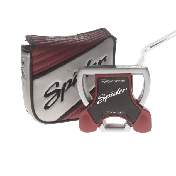 TaylorMade Spider Tour Mens Right Hand Putter 34" Mallet TaylorMade - Super Stroke Pistol GT 2.0