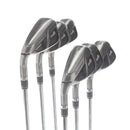 TaylorMade M6 Steel Mens Left Hand Irons 5-PW Standard Regular - KBS Max 85