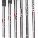 TaylorMade M6 Steel Mens Left Hand Irons 5-PW Standard Regular - KBS Max 85