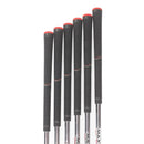 TaylorMade M6 Steel Mens Left Hand Irons 5-PW Standard Regular - KBS Max 85