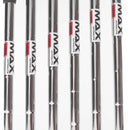 Wilson D9 Steel Mens Left Hand Irons 5-PW Standard Regular - KBS Ultralite