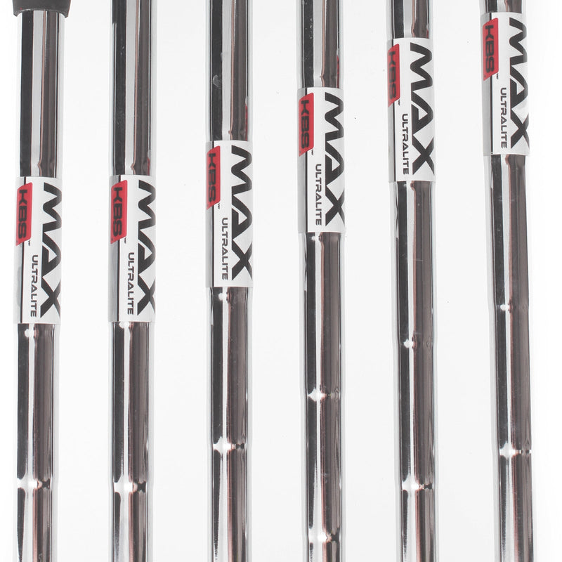 Wilson D9 Steel Mens Left Hand Irons 5-PW Standard Regular - KBS Ultralite