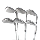 Wilson Dynapower Steel Mens Left Hand Irons 5-PW Standard Regular - KBS Ultralite