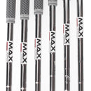 Wilson Dynapower Steel Mens Left Hand Irons 5-PW Standard Regular - KBS Ultralite